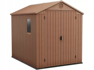KETER Darwin domček na náradie 6x8 Hnedý 90kg